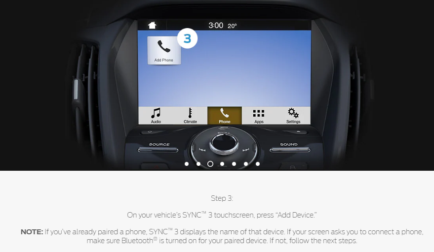 How do I Pair my Phone with SYNC 3?