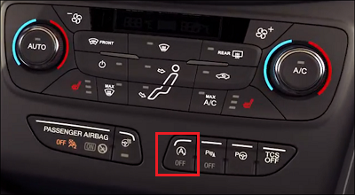 ford auto start stop disable