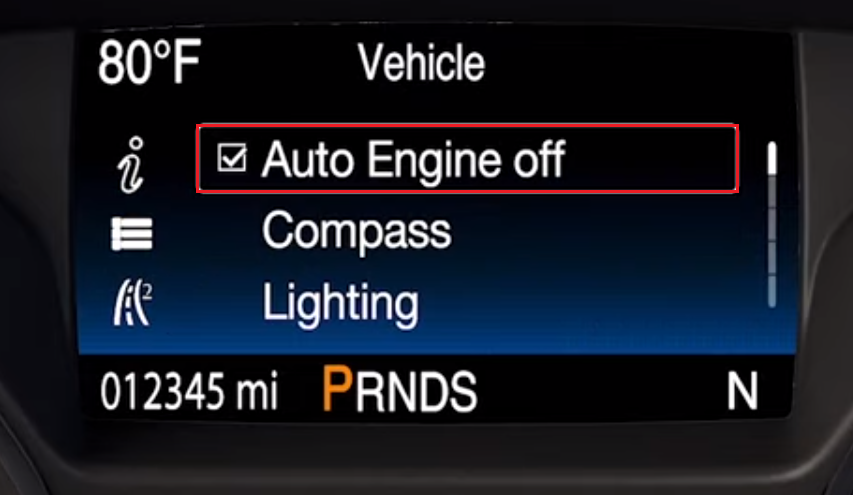 How do I temporarily disable the Automatic Engine Shutdown feature?